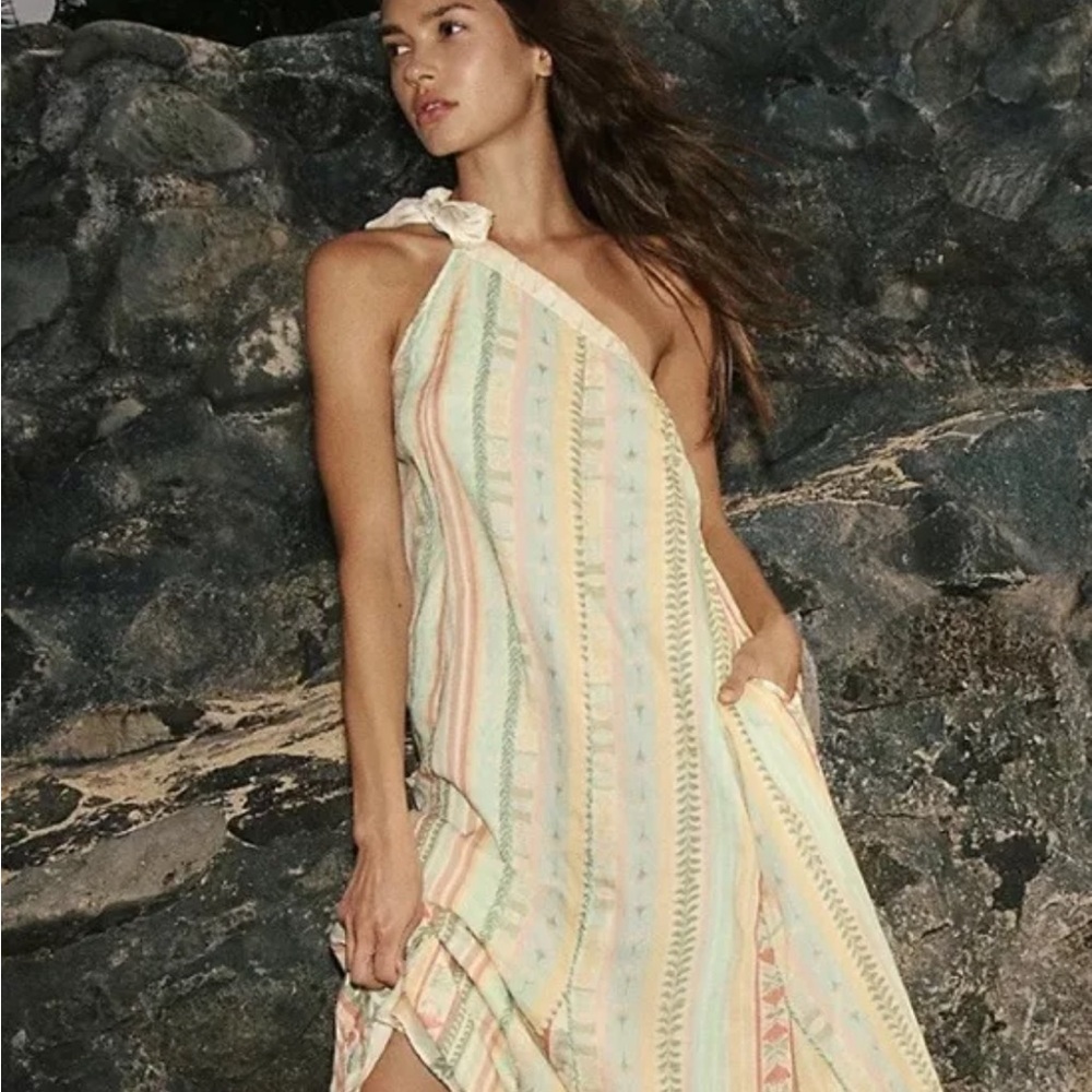 Free People Tova Maxi Dress Size L